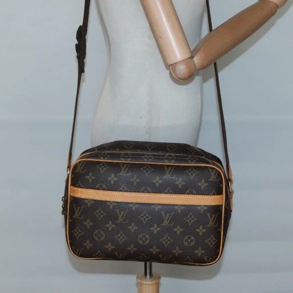 LOUIS VUITTON Monogram Reporter PM Shoulder Bag - Picture 14 of 16